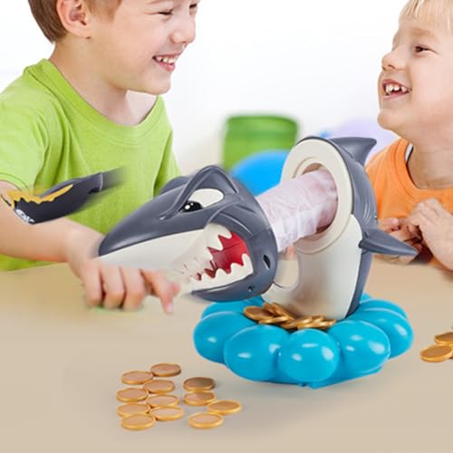 Jeu de morsure de requin : jouet interactif multijoueur pour vacances