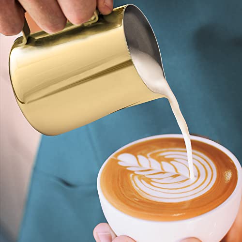 Image of Zulay Kitchen Powerful Milk Frother AA Batteries Included - Ultra Fast Handheld Drink Mixer with Stainless Steel Whisk Stirrer for Coffee, Protein, Matcha & More, Frother Wand Electric Frothmate