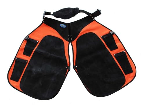 Pro Equine Western Leather Cordura Adjustable Equine Horse Farrier Apron 23115