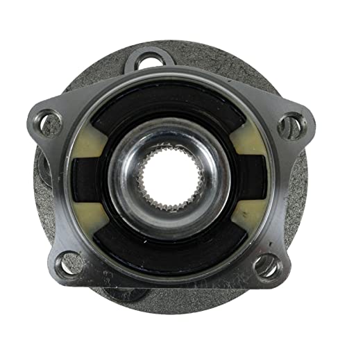 Image of TRQ 2 Piece Rear Wheel Bearing & Hub Assembly Set AWD Compatible with 2003-2014 Volvo XC90