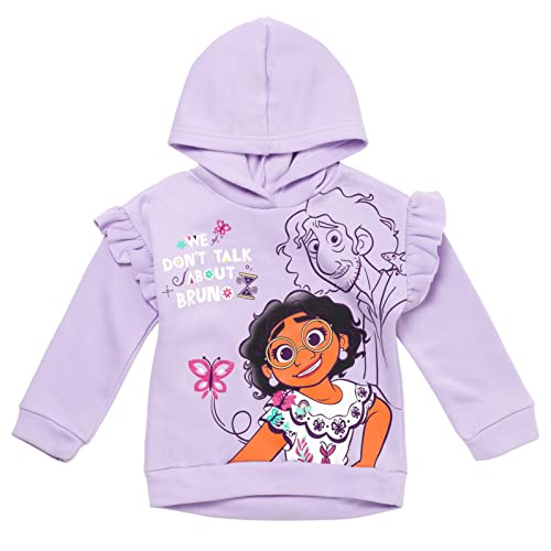 Disney Encanto Mirabel Girls Fleece Pullover Hoodie Toddler to Big Kid3