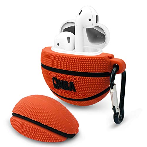 Airpods Case, Dolopow AirPods Accessories Shockproof Protective Premium Silicone Cover Skin for AirPods