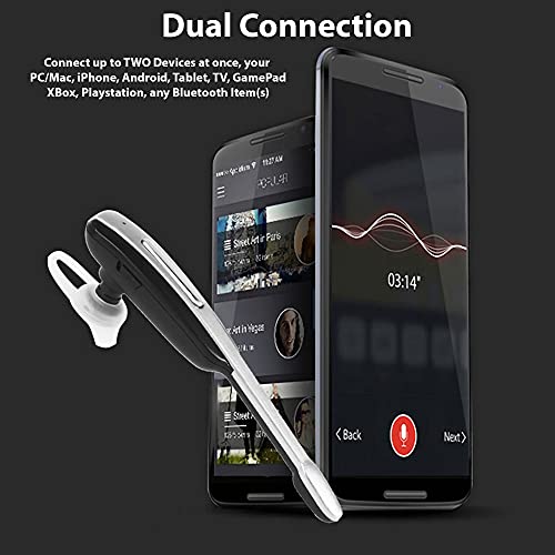 Auricular In Ear Bluetooth con Micrófono Tek Styz Negro miniatura 6