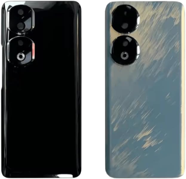 YOOOKOOO Compatible Rear Back Cover for Huawei Honor 90 – Battery Door Housing Replacement Part (Silver with Lens)