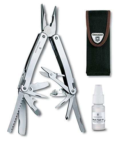 Victorinox swiss army swisstool spirit xc multi-tool, stainless w…