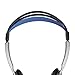 Koss KTXPro1 Titanium On-Ear Portable Headphones, Volume Control, Ultra Lightweigt Design, Silver Black and Blue