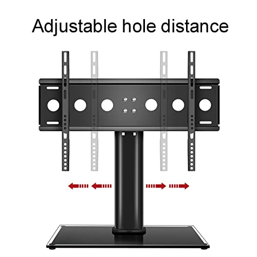 Support de table réglable pour téléviseur avec socle en caoutchouc
