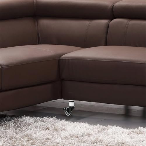 Patas de muebles de metal ajustables para solucionar desniveles en camas y armarios bajos 7