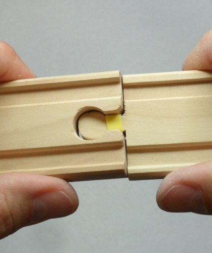 Snug Trac Wood Toy Train Fasteners, Holds Track Together. 40 Ct #TOP4