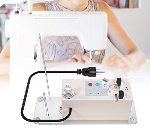 Automatic Bobbin Winder for Sewing Machine Electric Bobbin Winding with Spool Thread Stand for Brother, Babylock, Singer, Janome, Automatic Thread Sewing Machine Accessory - Thumbnail 6