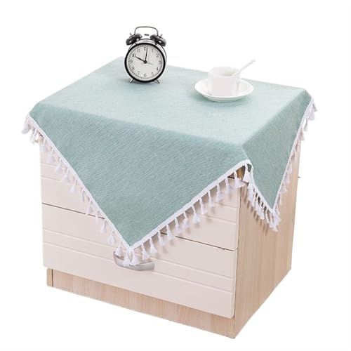 NJIEzhao Cubierta de Tela for mesita de Noche tapete de Mesa Mantel Antipolvo el hogar de Tela