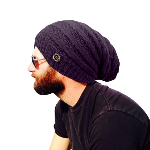 Image of 2023 Winter Beanie Hats Woolen Winter Beanie Cap for Men || 100% Woolen Boys Stylish Cap Woolen Cozy Cap for Men Warm Knit Hat Warmer Hat for Men Women Hat Solid Color Simple Woolen Hat Drop