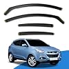 EdgeVisors Wind Deflectors Set Fits: HYUNDAI ix35 2010-2015 5 Door SUV 4pc