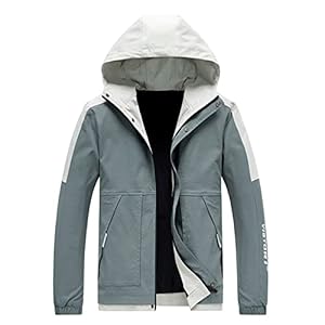 SRZYMJ Jacke Herren Sommer Mit Kapuze