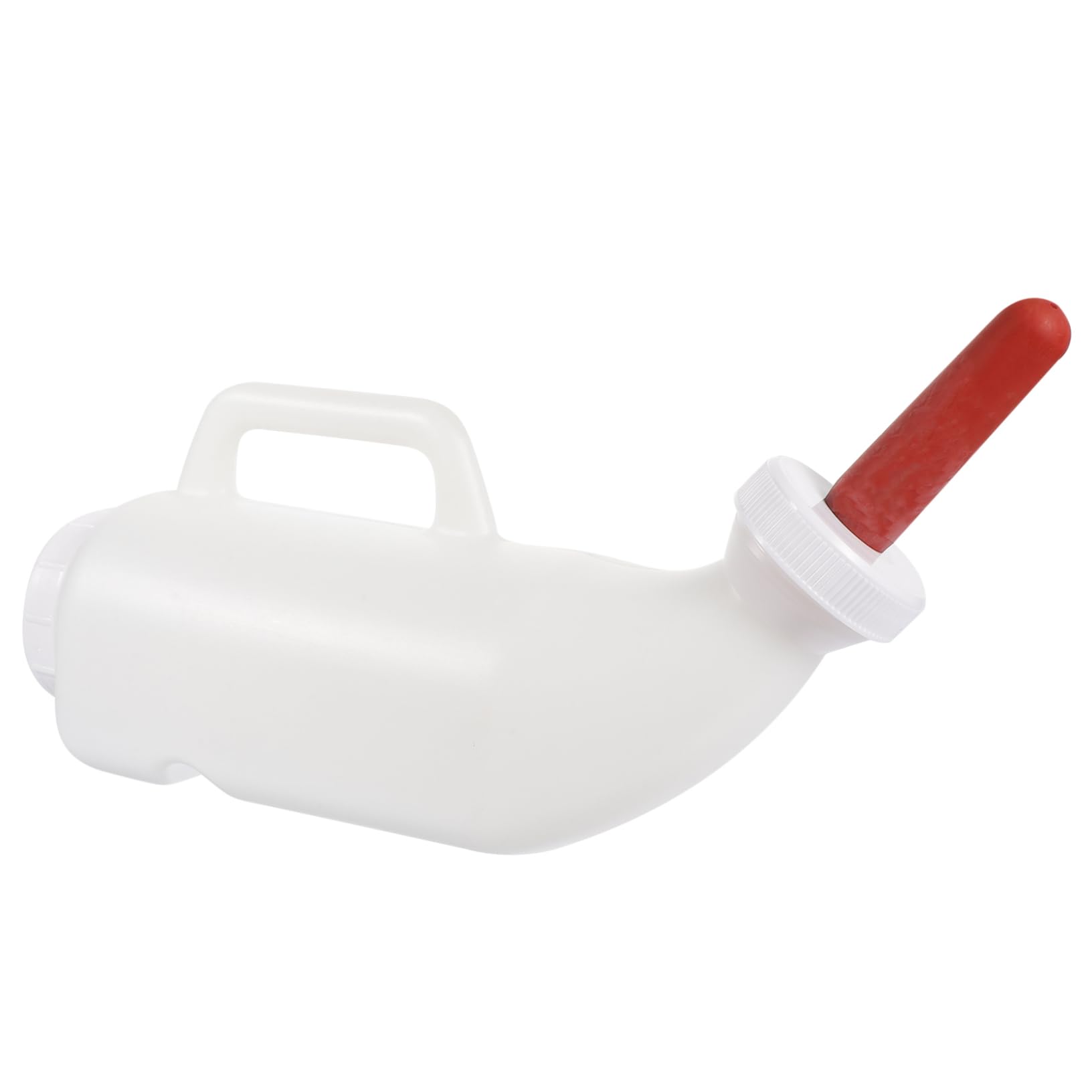 HANABASS 2juegos Biberón De Alimentación Para Terneros Con Asa Botella De Leche Horizontal Para Corderos y Cabras Chupete De Reutilizable Alimentador De Ganado