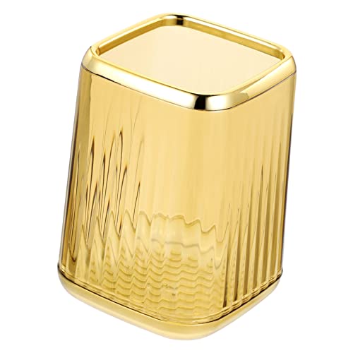 POPETPOP Portapennelli Da Trucco Organizer Trasparente Per Pennelli Da Tavolo Accessorio Di Casa Cestino Per Cancelleria Materiale Di Qualità Resistente e Durevole