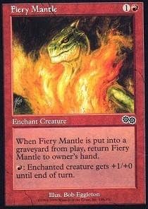 Magic The Gathering - Fiery Mantle - Urza's Saga