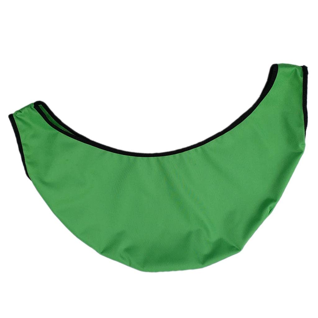 Kesoto Bag Storage and Cleaner Holder See-Saw Cleaner Microfiber Ball Polisher and Carrier, Green