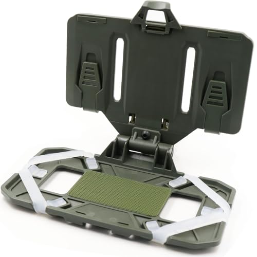 LThyzszb Tactical Plate Carrier Phone Mount Airsoft Vest Phone Holder Universal Phone Chest Mount for Screen Size 4.7