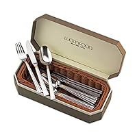 Amazon.co.jp: ラッキーウッド【カトラリーセット】【エメラルド