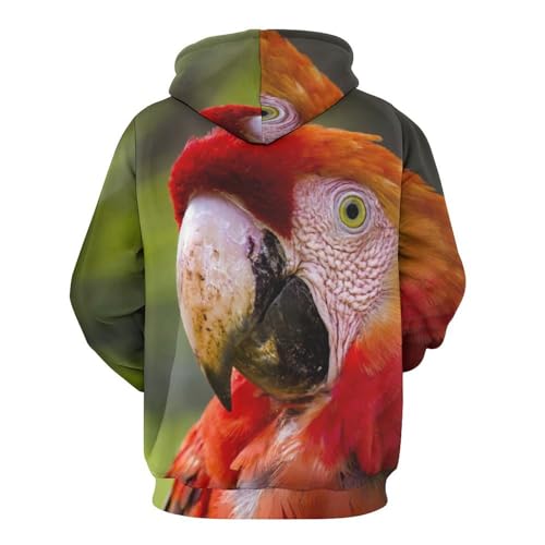 Sweats à capuche perroquet au design unique pull unisexe premium S - 3
