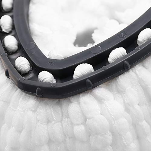 3 Pack Mop Replacement Heads For O-Ceda Easywrin Spin Mop, Microfiber Spin Mop Refills, Easy Cleaning Mop Head Replacement #TOP2