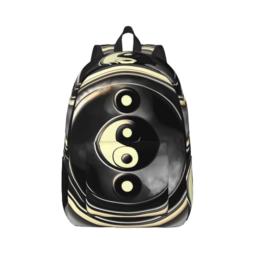 Mochilas de viaje Yin Yang cómodas para equipaje de mano
