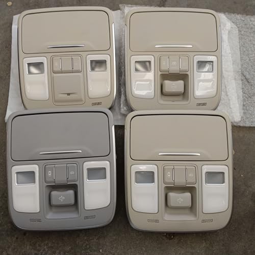 Car Reading Lamp Sunroof Switch for Geely Boyue 2016-2020,Car Interior Overhead Console Dome Light Reading Lamp,C-Medium Gray no Button in The Middle(Normal/C-Medium Gray No Button in The Middle)