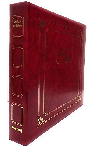 Natraj 5x7 200 Pocket Lether Finish 100% Moisture Free Album Album (Photo Size Supported: 5x7 Size)