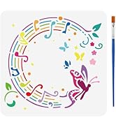 FINGERINSPIRE 2 Piezas Plantillas Pavo Real 15x15cm Plantillas Pavo