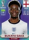 #ENG19 Bukayo Saka England #ENG19 Bukayo Saka England Panini Qatar World Cup 2022