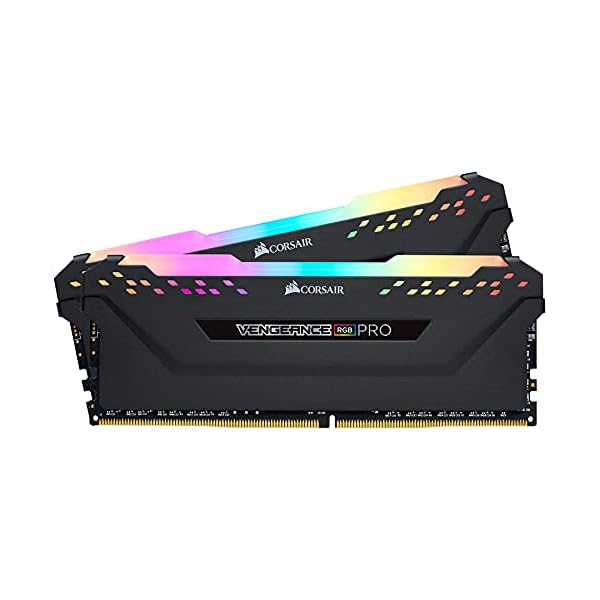 Corsair Vengeance RGB Pro 32 GB (2 x 16 GB) DDR4 3600 (PC4-28800) C18 Memoria de Escritorio - Negro