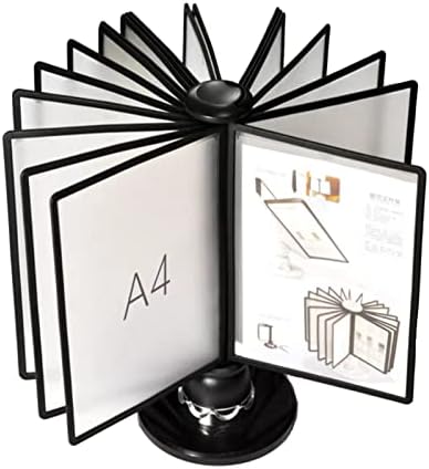 Rotary Folder Rack Amazon.com: Multi-layer folder Portfolio folder a4, Rotating Catalog ...