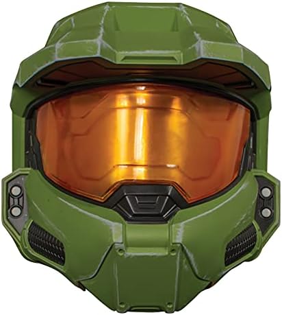 Disguise Halo Master Chief Helmet for Kids, Official Halo Infinite Costume Accessory, Single Child Size Full Helmet with Visor image 5