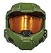 Halo Master Chief Helmet for Kids, Official Halo Infinite Costume Accessory, Single Child Size Full Helmet with Visor, Green & Gold