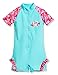 Playshoes Mädchen UV-Schutz Einteiler Flamingo 461201, 15 - Türkis, 74-80
