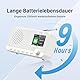 OiDiPi DAB Radio mit Bluetooth, wiederaufladbares UKW-Digitalradio, Radios batteriebetrieben, tragbares DAB+ Radio, Küchenradio mit 80 Voreinstellungen, 2,4-Zoll-Farbdisplay, Dual-Wecker, Sleeptimer