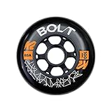 Photo Gallery k2 skates unisex-adult ruote per pattini in linea bolt 100 mm 85a 4-wheel pack — black — 100mm 85a — 30f3012 Photo Gallery k2 skates unisex-adult ruote per pattini in linea bolt 100 mm 85a 4-wheel pack — black — 100mm 85a — 30f3012