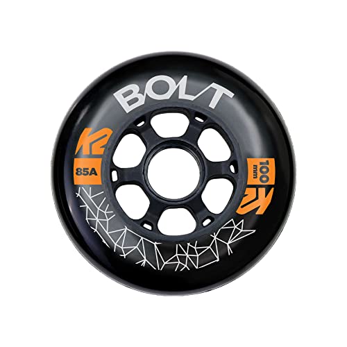 Bolt 100 MM 85A 4-Wheel Pack – Black – 30F3012