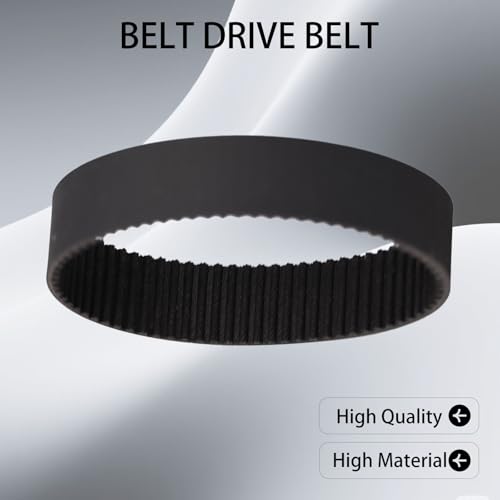 YananAC 2 Stück Zahnriemen Antriebsriemen Förderband der Schleifmaschine Kompatibel mit Bosch PBS75A-GBS75A-GBS75AE Silvercrest Parkside Pebs 900 Schleifer