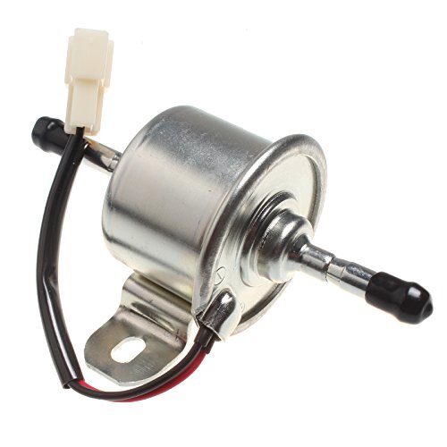 HOLDWELL 12V Electric Fuel Pump R1401-51350 R1401-51352 compatible with Kubota BX1860 BX2360 BX25 BX2660D K-008 K008-3 U35 KX121-2 KX161-2 KX41-2 KX61-2 KX91-2 KX91-3 R420S