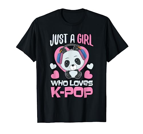 K-Pop Panda Kpop South Korea Music Fans Gift T-Shirt
