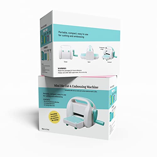 WRVCSS Máquina de Corte e Gravação Artesanal, Mini Máquina de Corte e Vinco, Ranhura de Alimentação