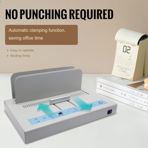 Bbkfcm THERMAL BINDING MACHINE Book Binder Machine Book Binding Kit 500 Sheets Capacity Thermal Binder A3/A4/A5 Document thumb #1