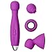 Cloud 9 Novelties 9 Function Rechargeable Silicone Mini Wand Massager Kit