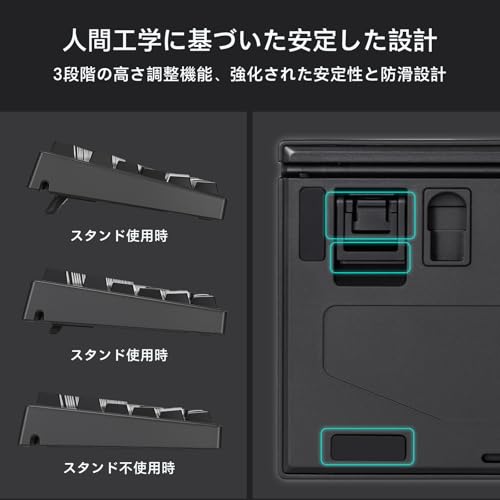 CHONCHOW ゲーミングメカニカルキーボード の商品画像 4