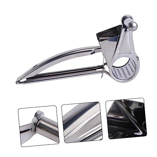 Rallador giratorio de acero inoxidable para queso miniatura 7