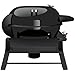 Outdoorchef P-420 G Minichef Gas Barbecue – 1-Burner, Piezo Ignition, Rotatable EASY FLIP Funnel, Porcelain-Enamelled Kettle, Compact Design, Removable Side Shelves, Integrated Lid Thermometer