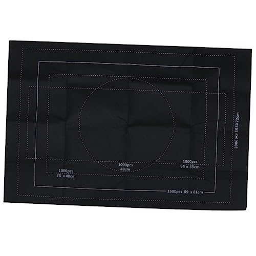 SUPVOX Portable Puzzle Mat 80x118cm Jigsaw Felt Mat for 2000 Pieces Puzzles Inflatable Tube 3 Fixing Bands Easy to Use