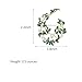 SVBDJ Green leaf pearl brooch pins for women fashion for Dress Sweater Clothes Backpack Hat